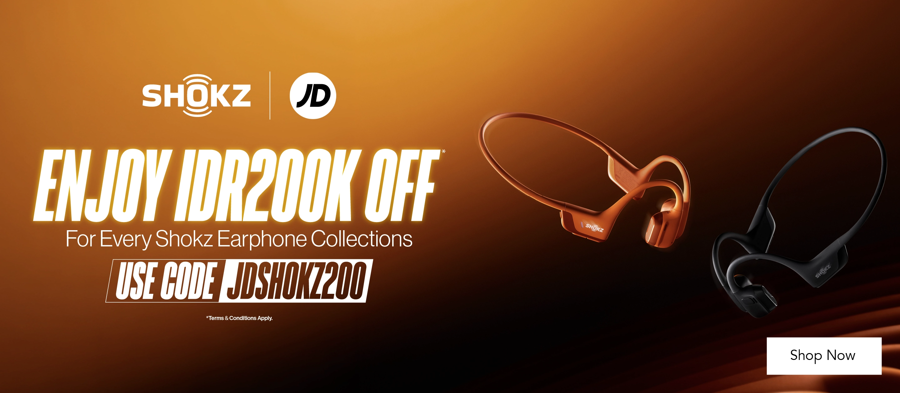 Bukti validasi kode promo - JD Sports - Kode promo: Diskon earphone untuk seluruh koleksi audio